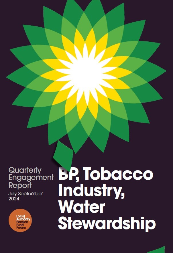 BP, Tobacco Industry, Water Stewardship