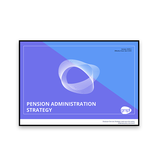 Front cover of pension administration strategy 2025
