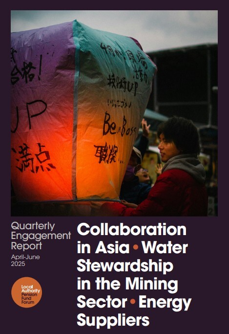 Collaboration in Asia, Water Stewardship in the Mining Sector, Energy Suppliers